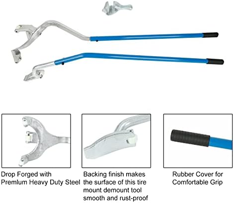 BLACKHORSE-RACING 22.5" to 24.5" Tire Changer Mount Demount Removal Tool - Image 4