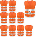 Safety Vest, Reflective High Visibility Construction Vest by KLMN-Safety