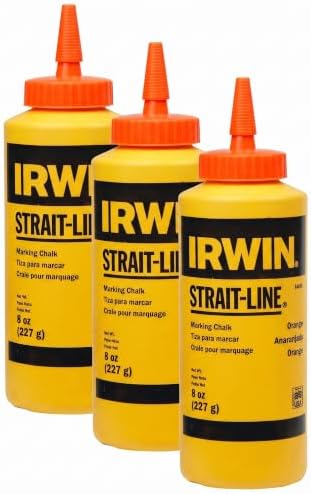 IRWIN Tools STRAIT-LINE High-Visibility Marking Chalk by IRWIN