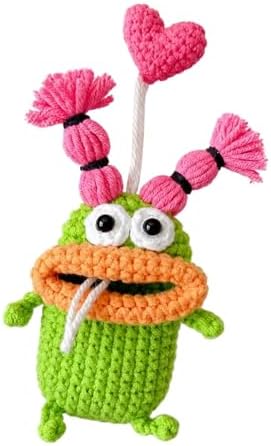 Crochet Key Case for Car Keys, Handmade Drawstring Cover by Unknown