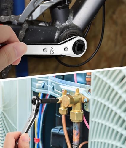 23PCS Valve Core Removal Tool HVAC Service Wrench Set - Image 7