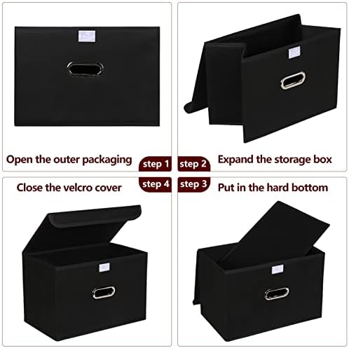 STOREONE Fabric Storage Cube Bins Foldable Organizer Container Collapsible - Image 6