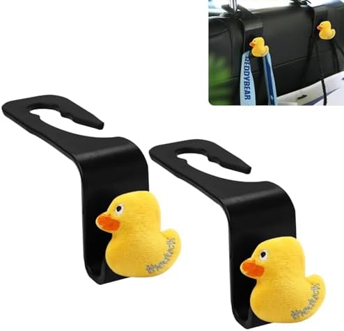 2Pack Duck Car Seat Headrest Hook Car Purse Hook Cars Seat Hooks by Unknown