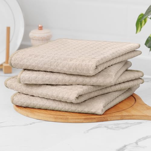 Homaxy Microfiber Kitchen Towels and Dishcloths Sets, 8 Pack - Image 6
