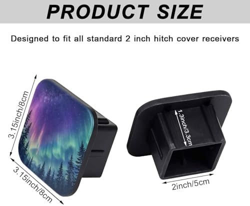 2" Trailer Hitch Cover Rubber Receiver Tube Cap Trailer Hitch Covers - Image 2