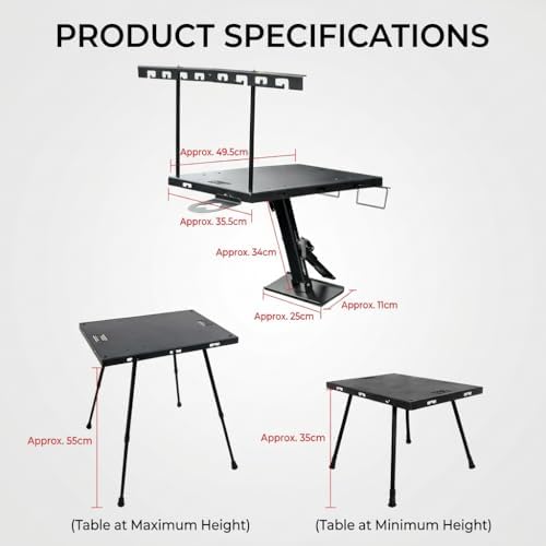 SUV Trunk Mounted Camping Table - Image 4