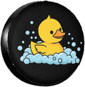 Funny Duck Bubbles Spare Tire Cover by TZBVTAU