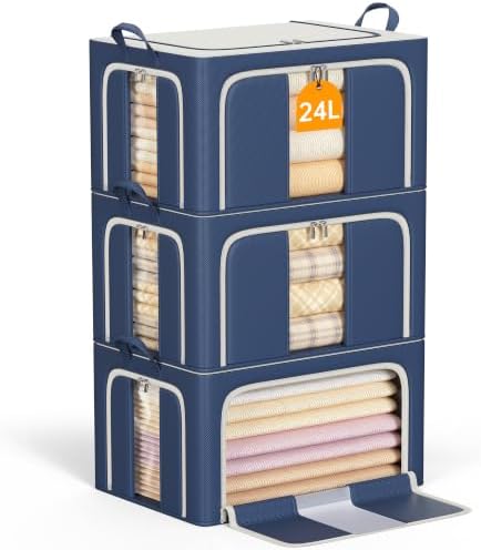 3 Openings Clothes Storage Bins by LeArex