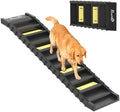 PawHut Dog Ramp for Car Truck SUV Foldable Dog Stairs for Large Dogs Black by PawHut