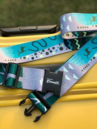 Teeoff Luggage Straps Suitcase Belts Travel Bag Accessories Adjustable 220CM - Image 5
