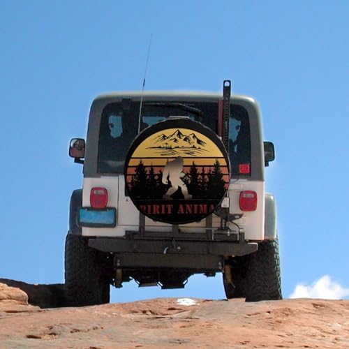Generic Sasquatch Bigfoot is My Spirit Animal 1 Tire Covers, Dust-Proof - Image 5