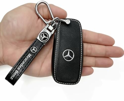 Leather Key Fob Cover for Mercedes-Benz, Full Protective Case - Image 5