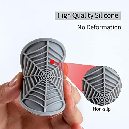 Alpmosn 4PCS Spider Web Car Coasters - Image 4