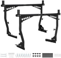 Adjustable Steel Truck Ladder Rack, 1000 Lbs Capacity, Pick-Up Truck Bed Ladder by Hipicute