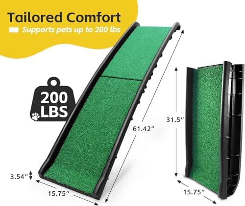 PawStep 51114 Pet Ramp with Poly Grass - Image 2