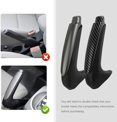 Carbon Fiber Handbrake Cover, OEM#47115-Sna-A82za 47115-Sna-A82zb Parking Brake - Image 4