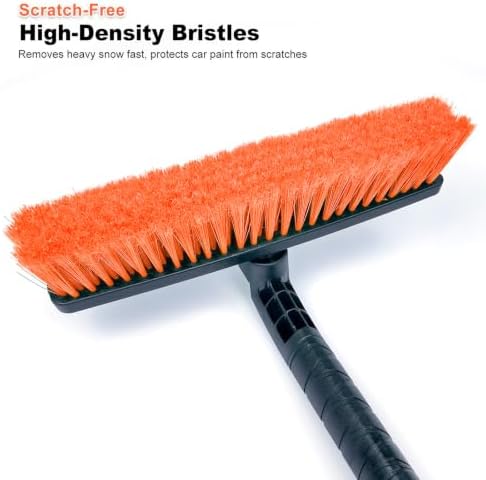 SEAAES 48 Inch Extendable Snow Brush, SUV Windshield Ice Scraper - Image 3