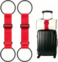 2Pack Adjustable Luggage Straps by VBWEOIJewelry