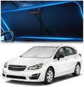 Magnelex Windshield Sun Shade for Subaru Impreza WRX/WRX STI 2008-2015 by Magnelex