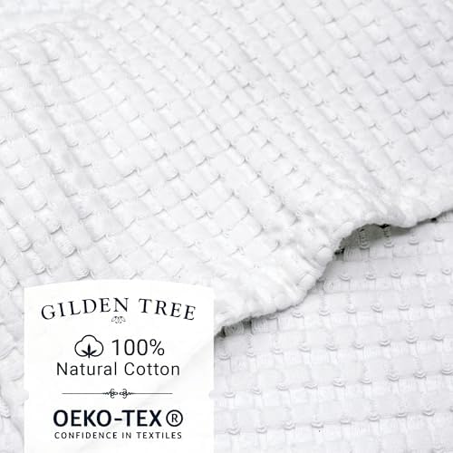 GILDEN TREE Waffle Bath Towels Wash Cloths - Image 2