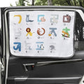 Magnetic Car Sun Shade Curtain for Side Window – Sun Blocker and UV Protector by Unknown