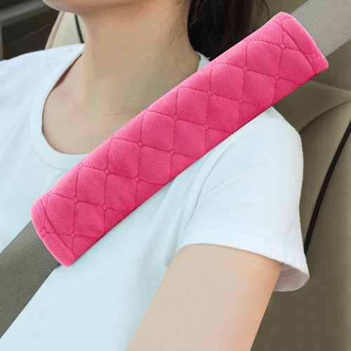 Amooca 2 Pack Seat Belt Covers Soft Shoulder Pad by Amooca