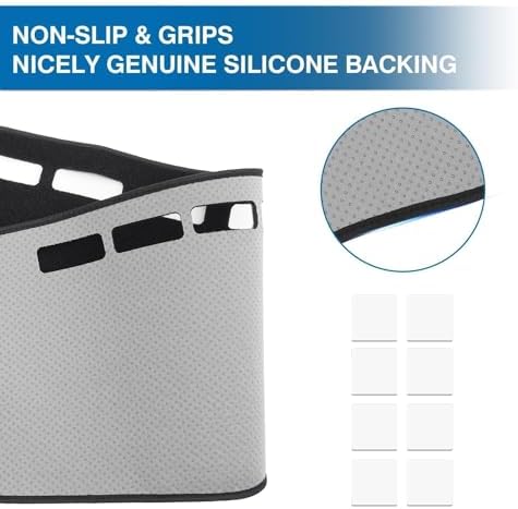 KUST Black Dash Cover for Kia Sportage/NQ5 2023 2024 2025 Polyester Dashboard - Image 5