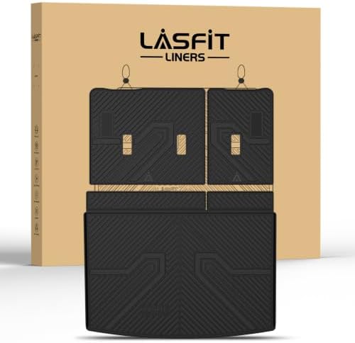 LASFIT Trunk Mat for Chevy Suburban/GMC Yukon XL/Escalade ESV 2021-2026 by LASFIT