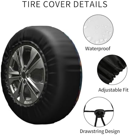 Funny Dog Spare Tire Cover Wheel Protectors - Image 4