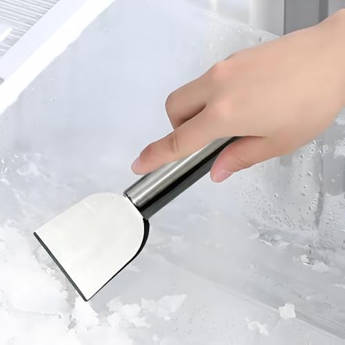 Kitchen Fume Shovel, Stainless Steel Ice Remover, Freezer Ice Scraper, Portable - Image 6