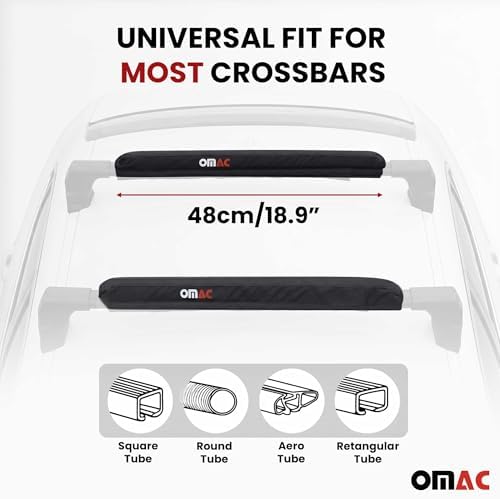 OMAC 19" Roof Pad for Surfboard Kayak Canoe Cross Bar Protector Carrier - Image 5