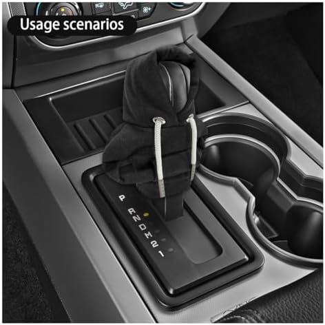 JOYCOURT Car Gear Shift Hoodie Auto Shifter Knob Cover - Image 6