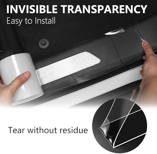 DGSL Car Door Edge Guards Door Sill Protector, 2In x 33Ft 5D Carbon Fiber Car - Image 4