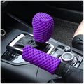 AUCELI 2 Pack Car Gear Shift Knob Cover & Handbrake Cover, Automotive Anti-Slip by AUCELI