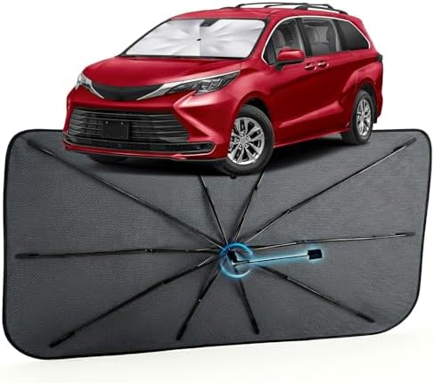 Car Windshield Sun Shade Umbrella by MakeLifeBetter