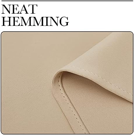 NICETOWN Room Darkening Draperies Window Curtain Panels, Thermal Insulated - Image 6
