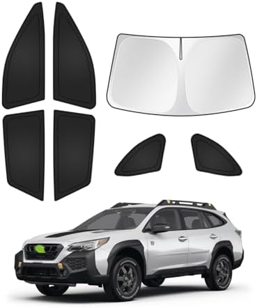 Canvcle Sunshades for 2020-2025 Subaru Outback Accessories Windshield Sun Shade by Canvcle