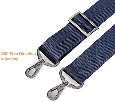 MOSISO 56 inch Shoulder Strap, Adjustable Soft Universal Non-Slip Strap - Image 2
