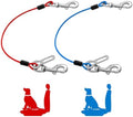 Dog Seat Belt Harness for Car, No Chew Tether Cable Vehicle Dogs Accessories by MiMetty