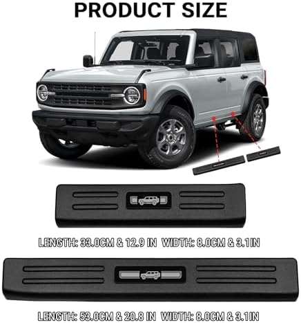 Hellet 4PCS Car Door Sill Protector - Image 6