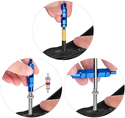56Pcs Valve Stem Removal Tool, Valve Cores, 4-Way Valve Tool, Valve Core - Image 7