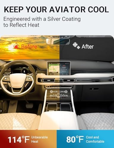 Proadsy Custom Fit Car Windshield Sun Shade - Image 3