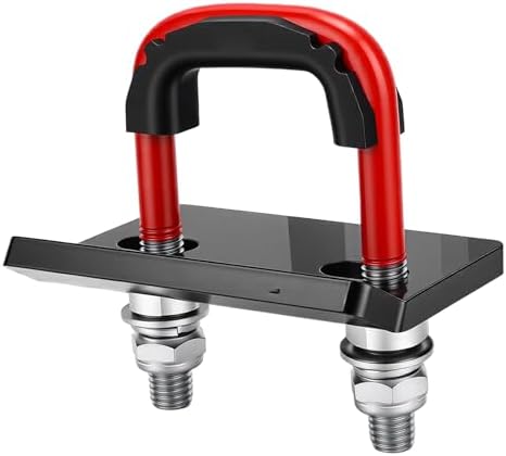 Akozon Heavy Duty Galvanized Steel Anti Rattle Hitch Tightener Clamp - Image 3