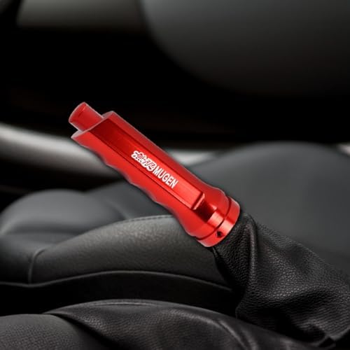 W-POWER Universal Auto Car Aluminum Handbrake Cover Hand Brake Sleeve Handle - Image 4
