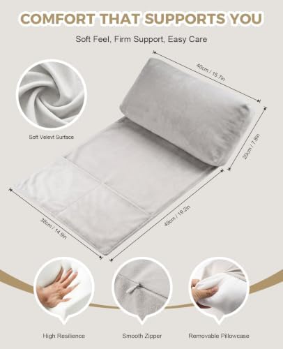 Headrest Pillow Adjustable Non-Slip Velvet - Image 2