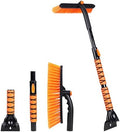 EcoNour 36" Extendable Snow Brush and Ice Scraper |3-in1 Snow Removal Brush by EcoNour