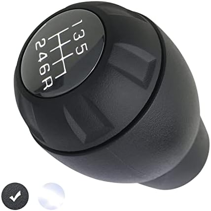 APPERFiT Shift Shifter Knob for Manual Transmission Black Compatible by APPERFiT