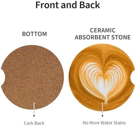 Car Coasters for Cup Holder 2 Pack - Image 2