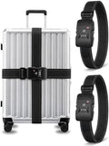 LUGGEX Luggage Straps TSA Approved, Adjustable Straps by LUGGEXLUGGAGE