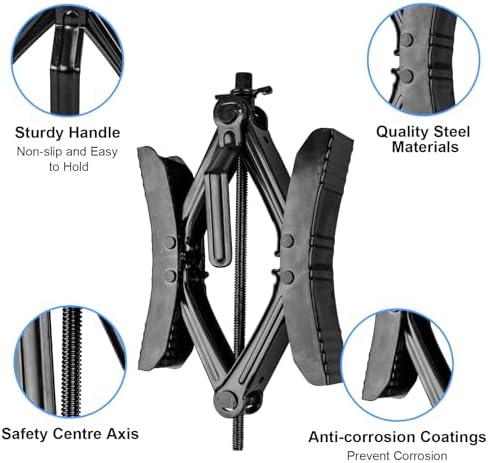 RV Wheel Chock Stabilizer 2 Sets, X-Shaped - Image 3